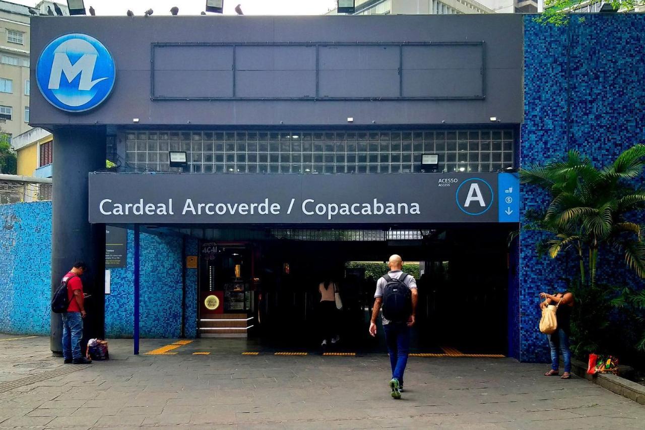 Design Copacabana - 4 Hospedes, Praia E Conforto! 리오데자네이루 외부 사진